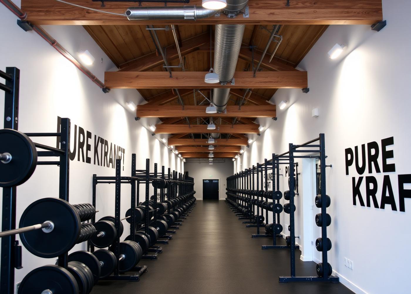 Stewart Built completed gym buildout